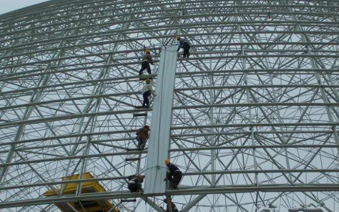 三亚网架装配好以后应当留神哪八项验收事件