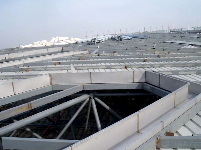 三亚安吉县体育馆网架